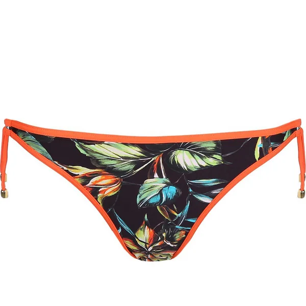 Slip de bain noué taille basse