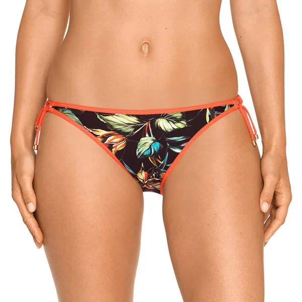 Slip de bain noué taille basse