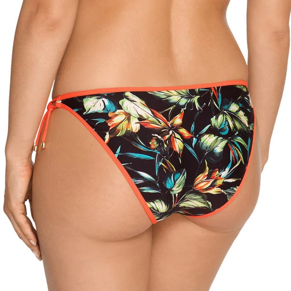 Slip de bain noué taille basse
