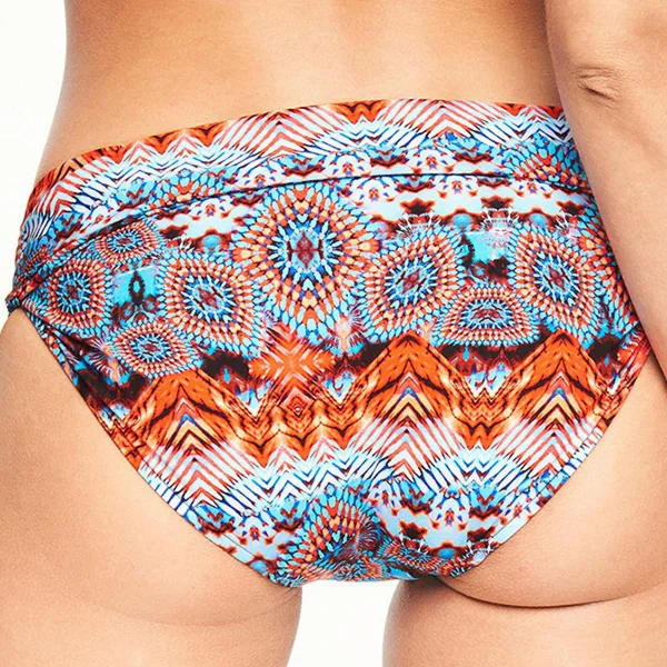 Slip de bain taille haute