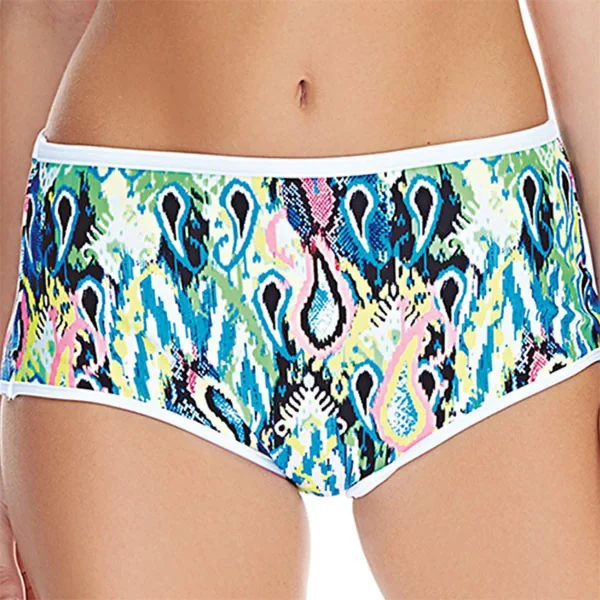 Slip de bain taille haute