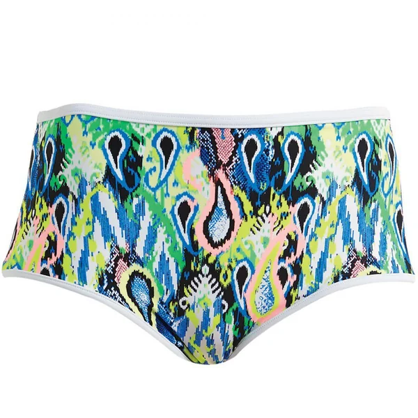 Slip de bain taille haute