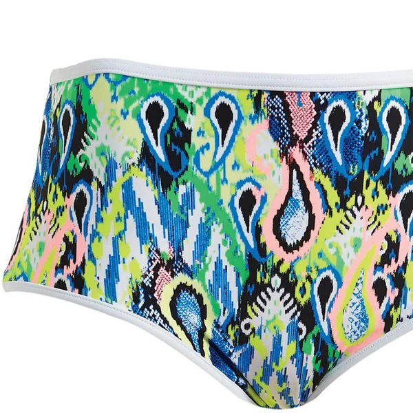 Slip de bain taille haute