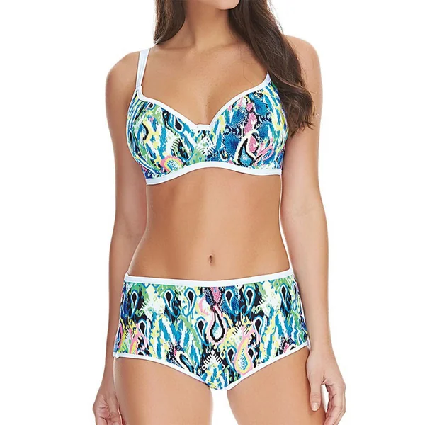 Slip de bain taille haute