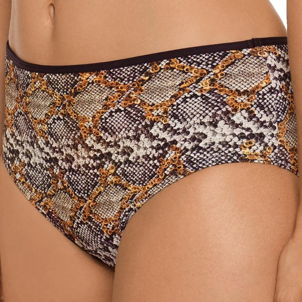 Slip de bain taille haute