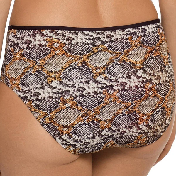 Slip de bain taille haute
