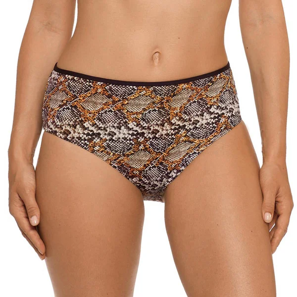 Slip de bain taille haute