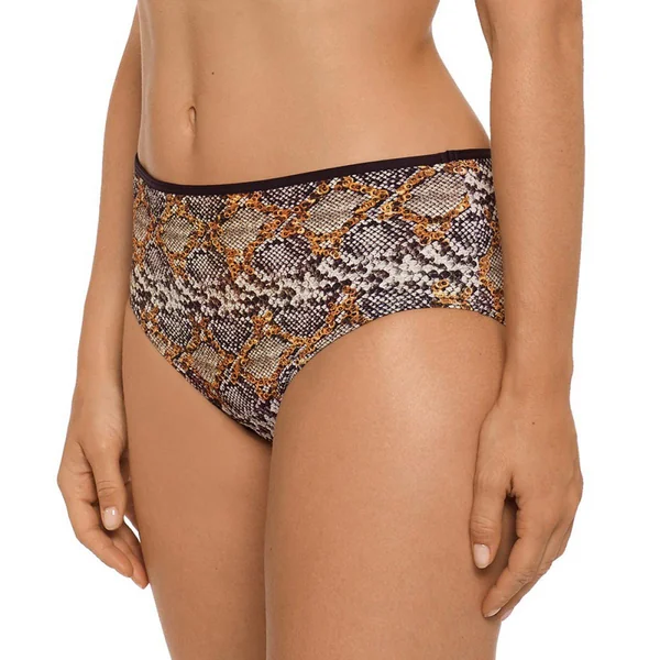 Slip de bain taille haute