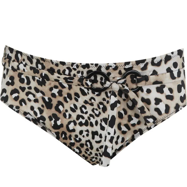 Slip de bain taille mi-haute