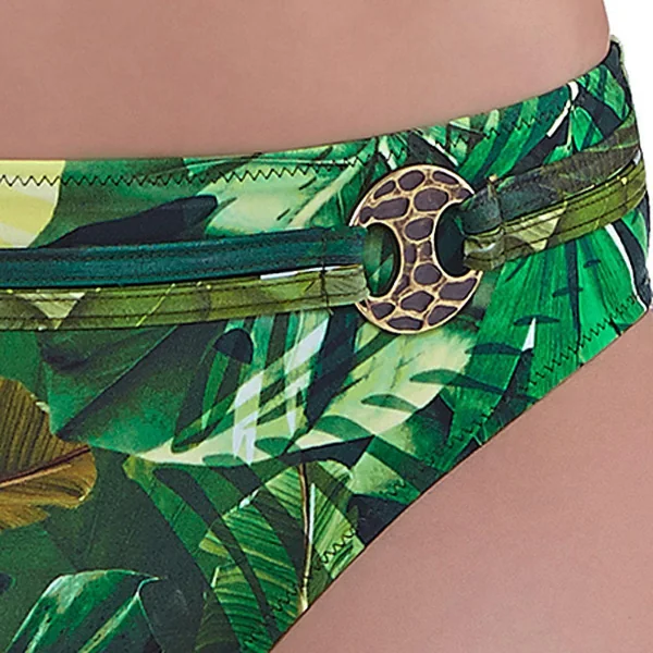 Slip de bain taille mi-haute