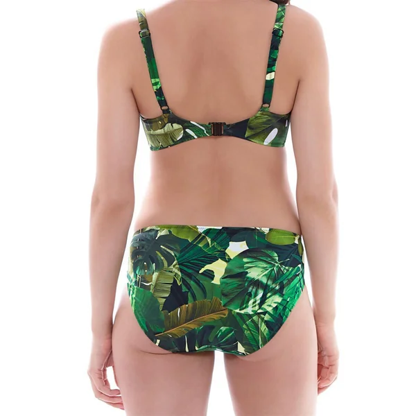 Slip de bain taille mi-haute