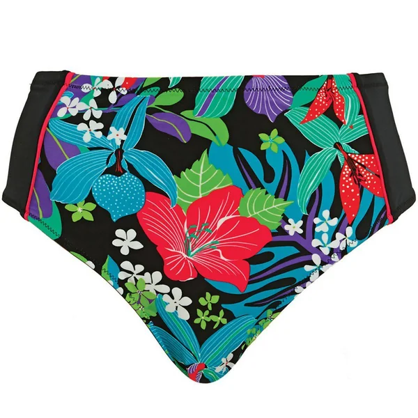 Slip de bain taille mi-haute