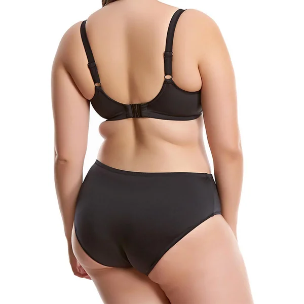 Slip de bain taille mi-haute