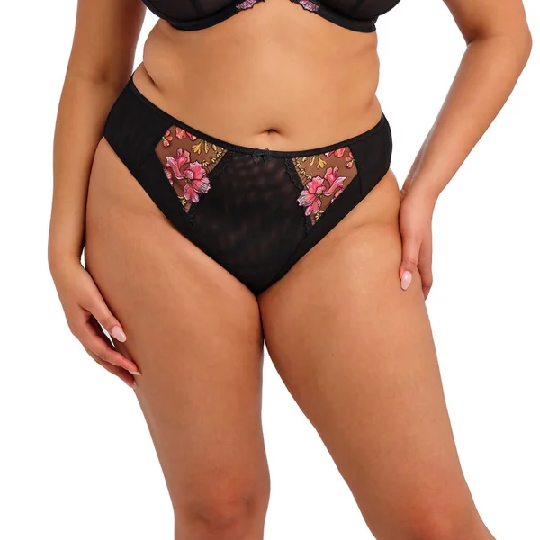 Slip Echancré noir Elomi
