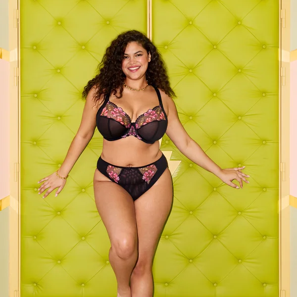 Slip Echancré noir Elomi