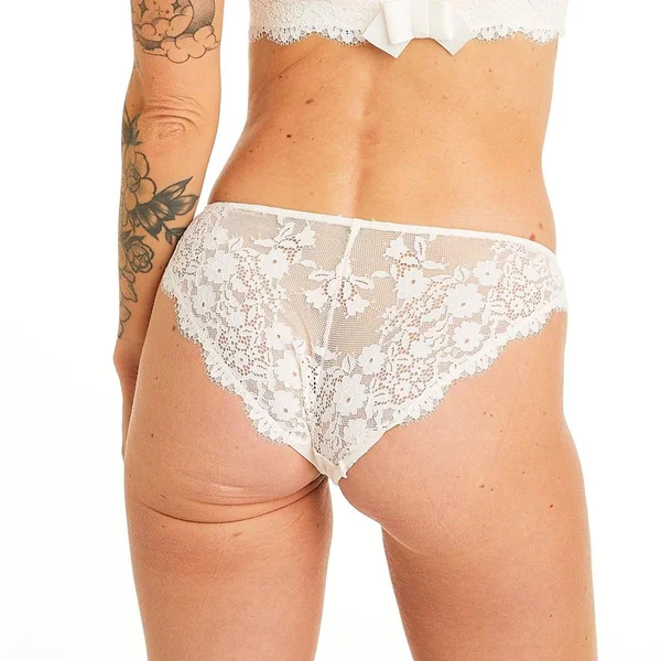 Slip ivoire Gaïa beige Camille Cerf x Pomm Poire