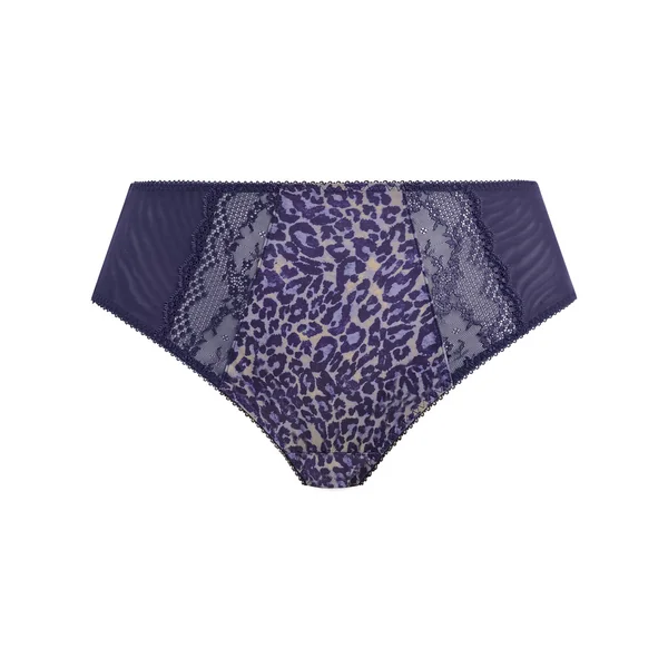 Slip jambe échancrée Bleu Elomi