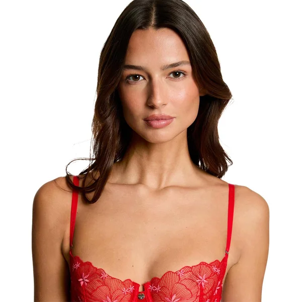 Slip rouge Amandine Morgan Lingerie