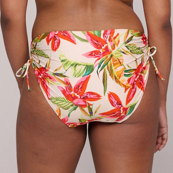 Slip taille haute ficelles Calm tropics vert - TANZANIA Prima Donna Maillot