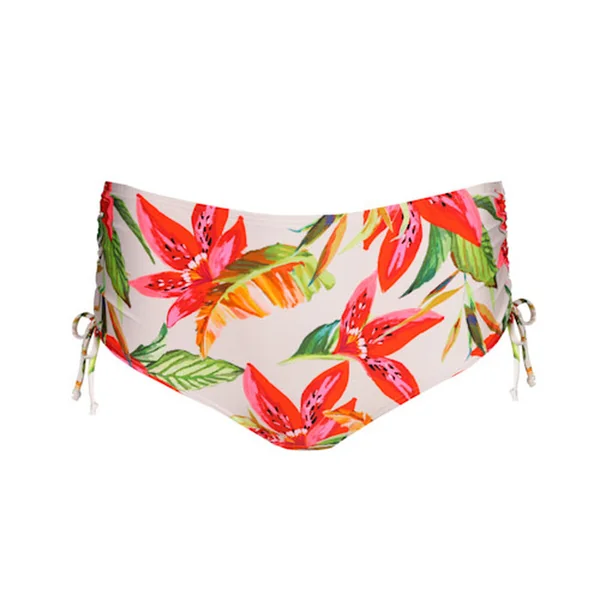 Slip taille haute ficelles Calm tropics vert - TANZANIA Prima Donna Maillot