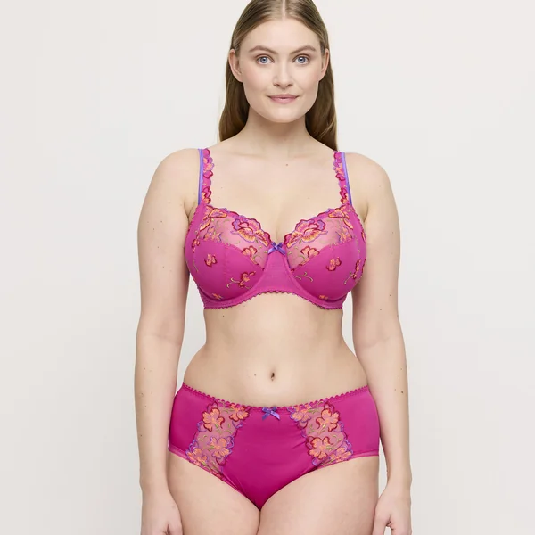 Slip taille haute - Rose Fuschia Prima Donna