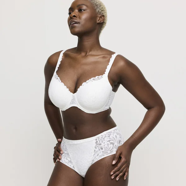 Slip taille haute Rupi naturel blanc Prima Donna