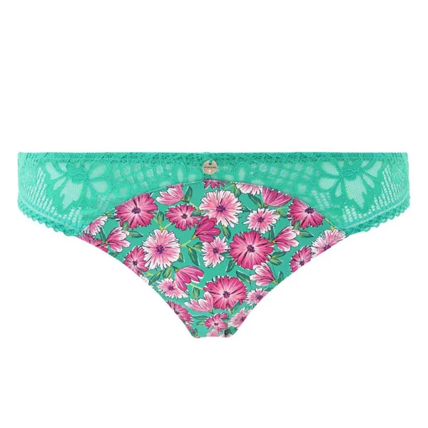 Slip vert Mathilde Morgan Lingerie