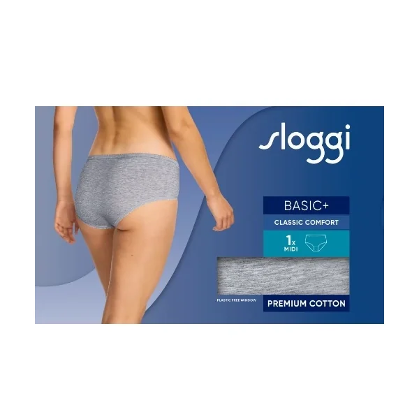 Sloggi Basic+ gris slip