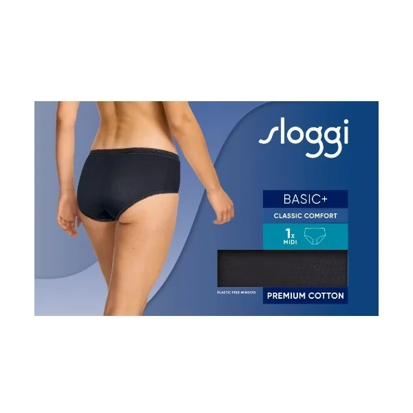 Sloggi Basic+ noir slip