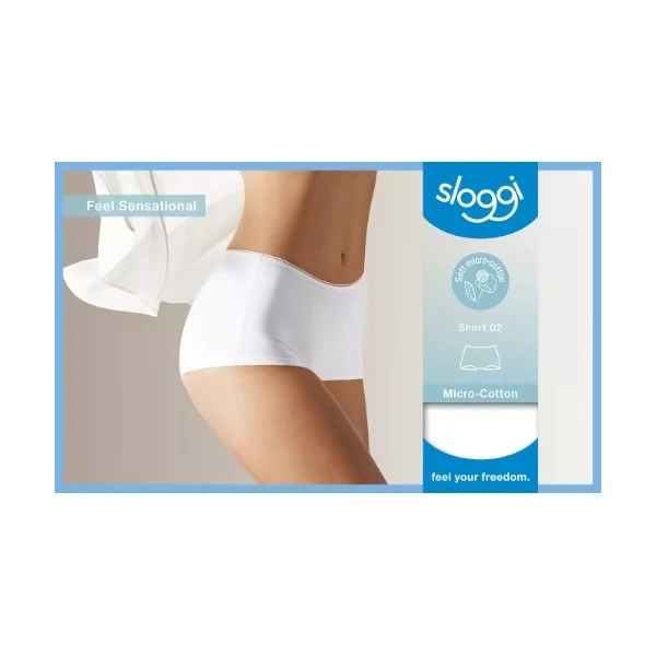 Sloggi Feel Sensational blanc shortie