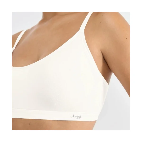 Sloggi Free Evolve blanc haut de bikini préformé