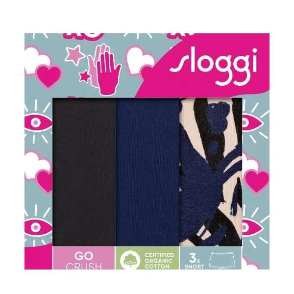 Sloggi GO Crush bleu marine shortie