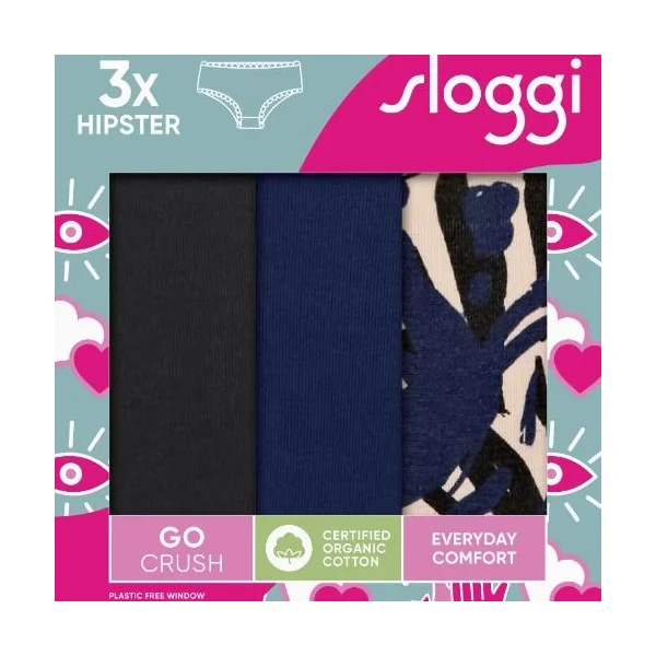 Sloggi GO Crush bleu marine shortie