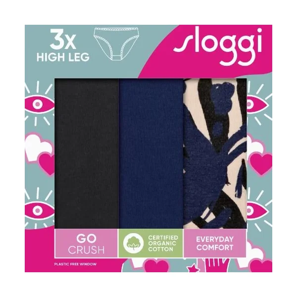 Sloggi GO Crush bleu marine slip