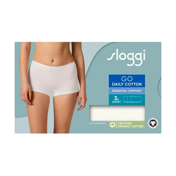 Sloggi GO Daily Cotton blanc shortie