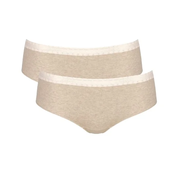 Sloggi GO Ribbed gris shortie