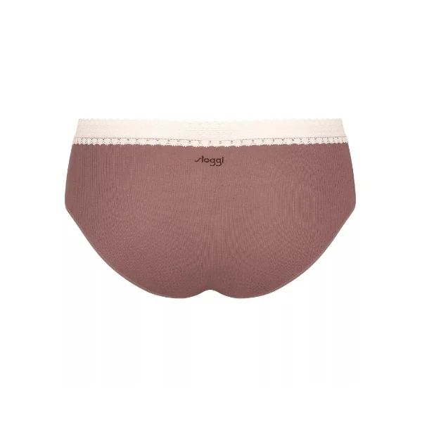 Sloggi GO Ribbed marron shortie