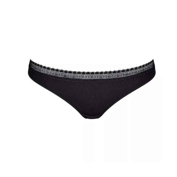 Sloggi GO Ribbed noir slip brésilien