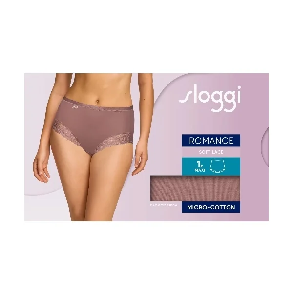 Sloggi Romance marron slip