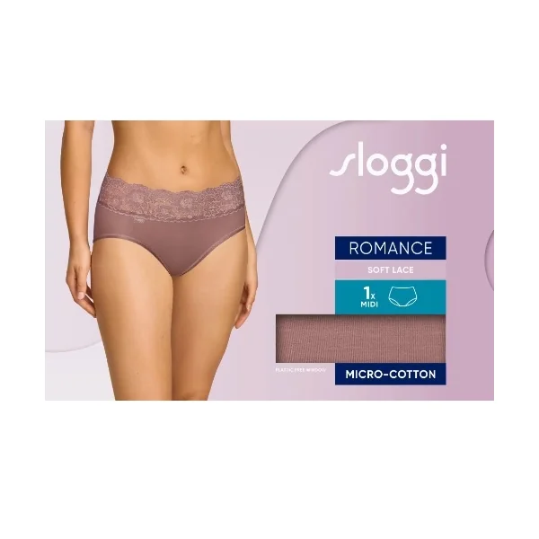Sloggi Romance marron slip