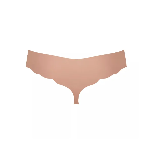 Sloggi Zero Microfibre marron culotte string