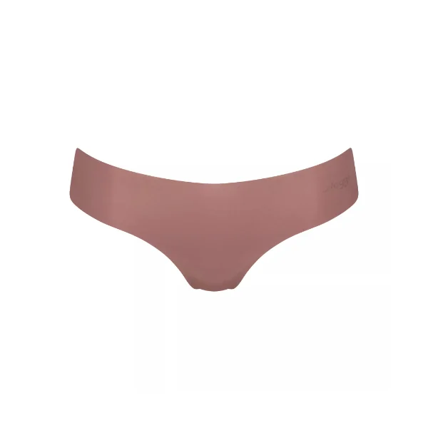 Sloggi Zero Microfibre marron culotte string