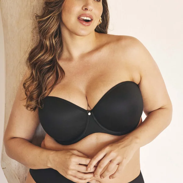 SMOOTH Soutien-gorge Bandeau moulé black Elomi