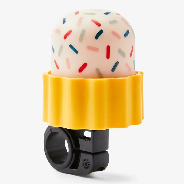SONNETTE VÉLO ENFANT 2 EN 1 FIRSTBELL CONFETTI