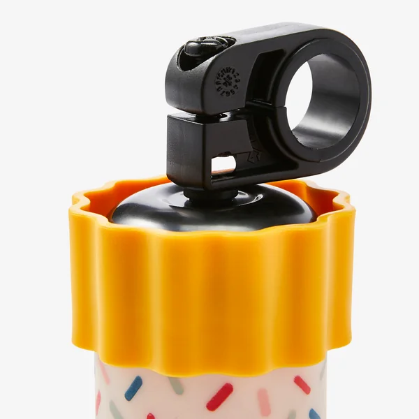 SONNETTE VÉLO ENFANT 2 EN 1 FIRSTBELL CONFETTI