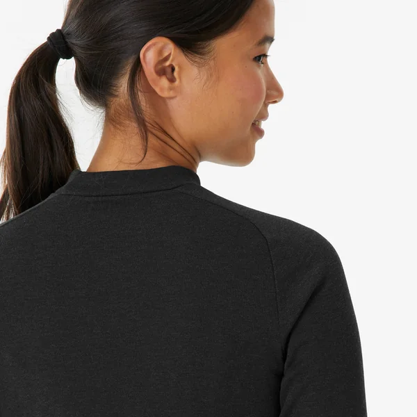 Sous-vêtement thermique de ski chaud et confort femme, BL100 haut Noir