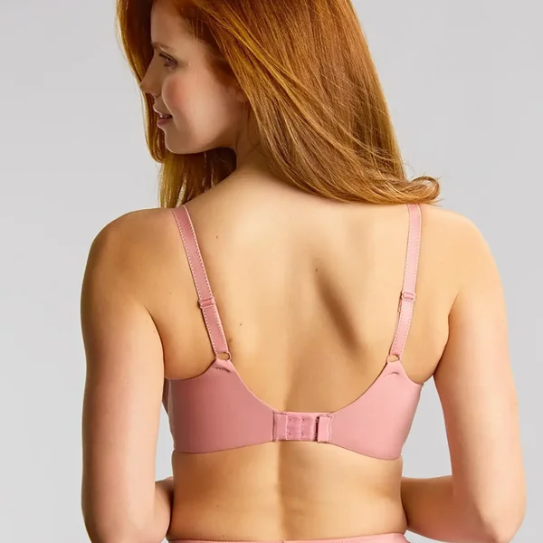 soutien gorge balconnet avec armatures rose Panache