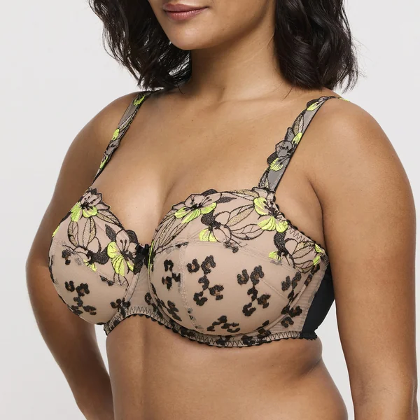 Soutien Gorge balconnet rembourré - Wild Bloom beige Prima Donna