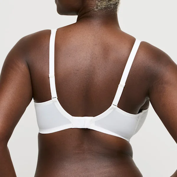 Soutien Gorge demi-mousse plongeant Rupi naturel blanc Prima Donna