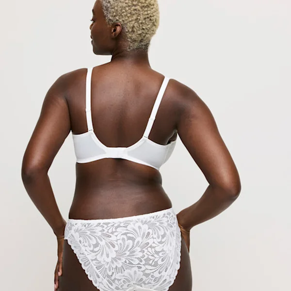 Soutien Gorge demi-mousse plongeant Rupi naturel blanc Prima Donna